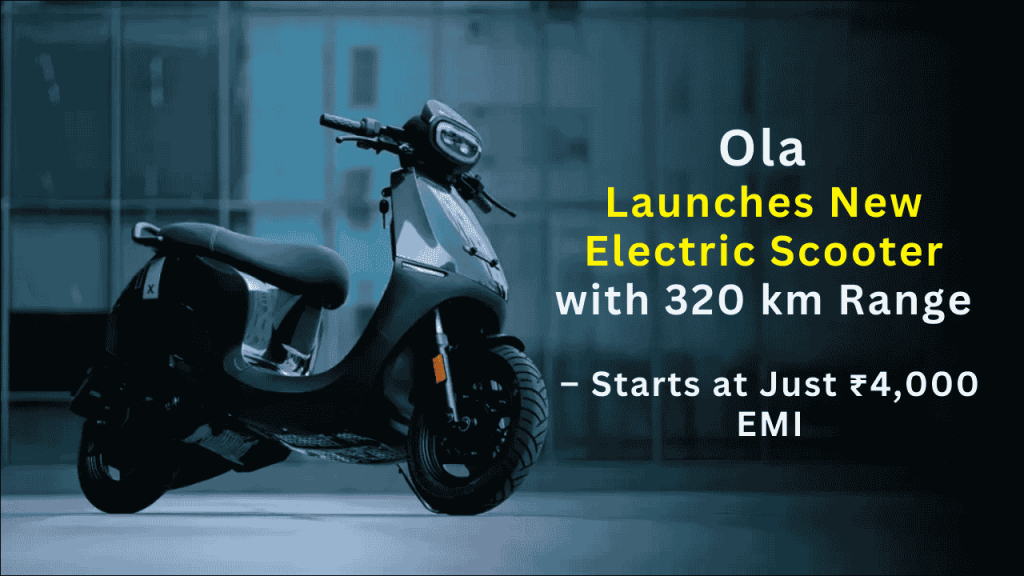 Ola Launches New Electric Scooter
